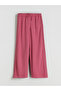Özmarka New Season Elastic Waist Patterned Girls' Trousers