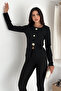 Women's Button Detailed Pocketed Blouse – Characteristic & Modern Style - 2