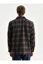 Regular Fit Long Sleeve Plaid Men's Lumberjack Shirt Jacket - 4