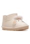 Tazz Girls' Furry Daily Boots 25K Buck3058 Beige - 4