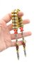 Master Craftsmanship Moon Star Design Bullet Cage Zaza Prayer Beads - 5