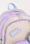 Luxury Imported Fabric Girl's School Bag - Elementary & Middle School Backpack with 6 Accessory Buckles as Gifts - 6