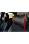 (1 Piece) Auto Vehicle Orthopedic Back Lumbar Cushion and Auto Vehicle Neck Pillow (2 Pieces) as a Set - 4