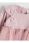 LCW baby Crew Neck Long Sleeve Baby Girl Dress - 2