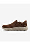 GO WALK FLEX RAY Men's Brown Walking Shoes 216334TK BRN