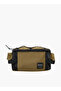 Men's Solid Polyester Waist Bag