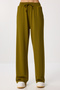 Pearl Detailed Modal Top and Bottom Set Lby0013 Oil Green - 5