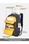 Baron 21L Laptop Backpack For Men & Women |Boys & Girls (Navy/Choco) - 4