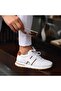 - White Leather Lace-Up Men's Casual Shoes 101-9030-H1255 - 3