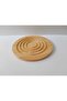Wooden Bamboo Trivet Teapot Coaster Round Pot Holder Teapot Mat - 4