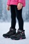 Children's Unisex Outdoor Boots with Fur Inside and Zipper - 2