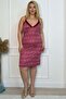 Women's Plus Size Comfort Model Cotton Strappy Nightgown - 4