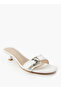 Women's Kitten Heel Slip-On Sandals - 3