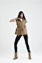 Mari̇da Gabardine Fabric Pocketed Drawstring Waist Autumn Vest