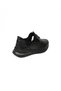 043 Black Leather Women's Casual Shoes - 3
