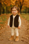 Teddy Plush Unisex Vest - Brown