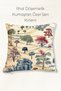 Imported Upholstery Fabric Throw Pillow - Stuffed Throw Pillow - 42 X 42 Bohemian Throw Pillow - 2