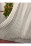 Chiffon Bohemian A-Line Skirt Lined White - 3