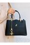 Miami Polo Clup Faux Leather Women's Bag with Shoulder and Hand Straps