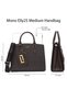 Women's Mono Elly25 Medium Handbag (Choco) - 7