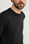 3 Thread Basic Crew Neck Sweatshirt - 5