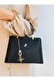 Faux Leather Women's Bag with Shoulder and Hand Straps - 8