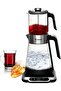 Tea Maker and Kettle, 1.7 L Kettle, 0.8 L Teapot, 4 Functional Settings,(ME-TM305)| 1500W (Black)