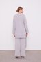 Gray Embroidery Detailed Double Suit - 6
