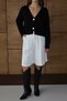 Oversize Metal Button Detailed Knitwear Cardigan Aw25Hi0044 - 5