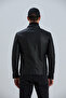 Men's Coat Faux Leather Coat Jacket - 7