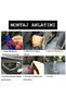 Mercedes Door Lock Pins Chrome Metal W204 W212 Compatible - 2