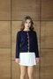 Woven Garnished Soft Textured Knitwear Cardigan Aw25Hi0042 - 7