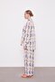 Indigo Geometric Patterned Tunic Set - 3