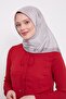 Silver Ring Pattern Monogram Scarf - 3
