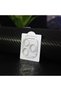 Camera Lens Protector Set compatible with Apple Iphone 14, 9H glass, Silver - 5