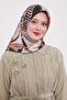 وشاح حريري بنمط التويل الأخضر - 3