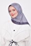 Light Anthracite Ring Pattern Monogram Scarf - 3