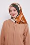 وشاح حريري بنمط دائري أخضر - 3