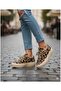 Guma Leopard Hand Feather Women's Sports Shoes - 4