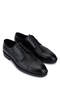 Men's Genuine Leather Black Classic Shoes - 2