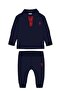 U.S. Polo Assn Baby Boy 2-Piece Set Navy Blue
