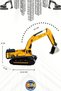 Toy Crane Excavator Grab Metal Toy Engineering Vehicle Frictional Vehicles - 2