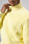 Oversize Knitwear High Neck Sweater Yellow - 2