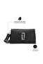 Women's Duo Lizzy 3 Compartment Sling Bag (Black) - 3