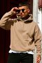3-Ply Combed Cotton Printed Unisex Hooded Sweatshirt