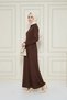 Women's Tie-Waist Shirt Collar Long Sleeve Dress – Casual Chic & Comfortable Fit - 7