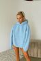 3-Ply Combed Cotton Printed Unisex Hooded Sweatshirt