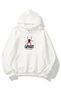 Unisex Spirit Spider Back Printed Oversize Sweatshirt - 2