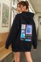 Unisex Oversize DAWN Printed Sweatshirt