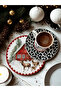 New Year's Coffee Napkin, Presentation Napkin, Cocktail Napkin, Coaster Set of 6